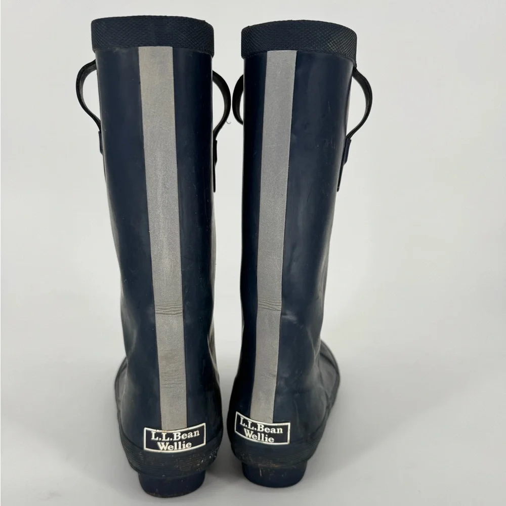 LL Bean Kids Wellie Puddle Stomper Tall Rain Boots